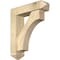 Ekena Millwork Westlake Arts and Crafts Rough Sawn Bracket w/ Offset Brace, Douglas Fir, 6"W x 22"D x 26"H BKT0604X22X26WTL03RDF - alternate 1